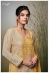 Emiliana 2655 By Ganga Embroidery Printed Linen Dress Material Wholesale Shop In Surat